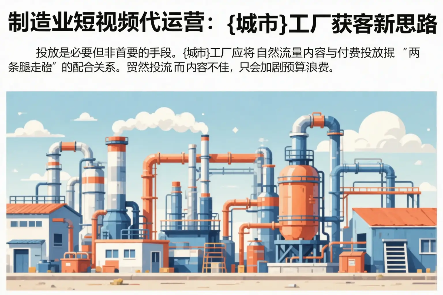 制造业短视频代运营:衡阳工厂获客新思路