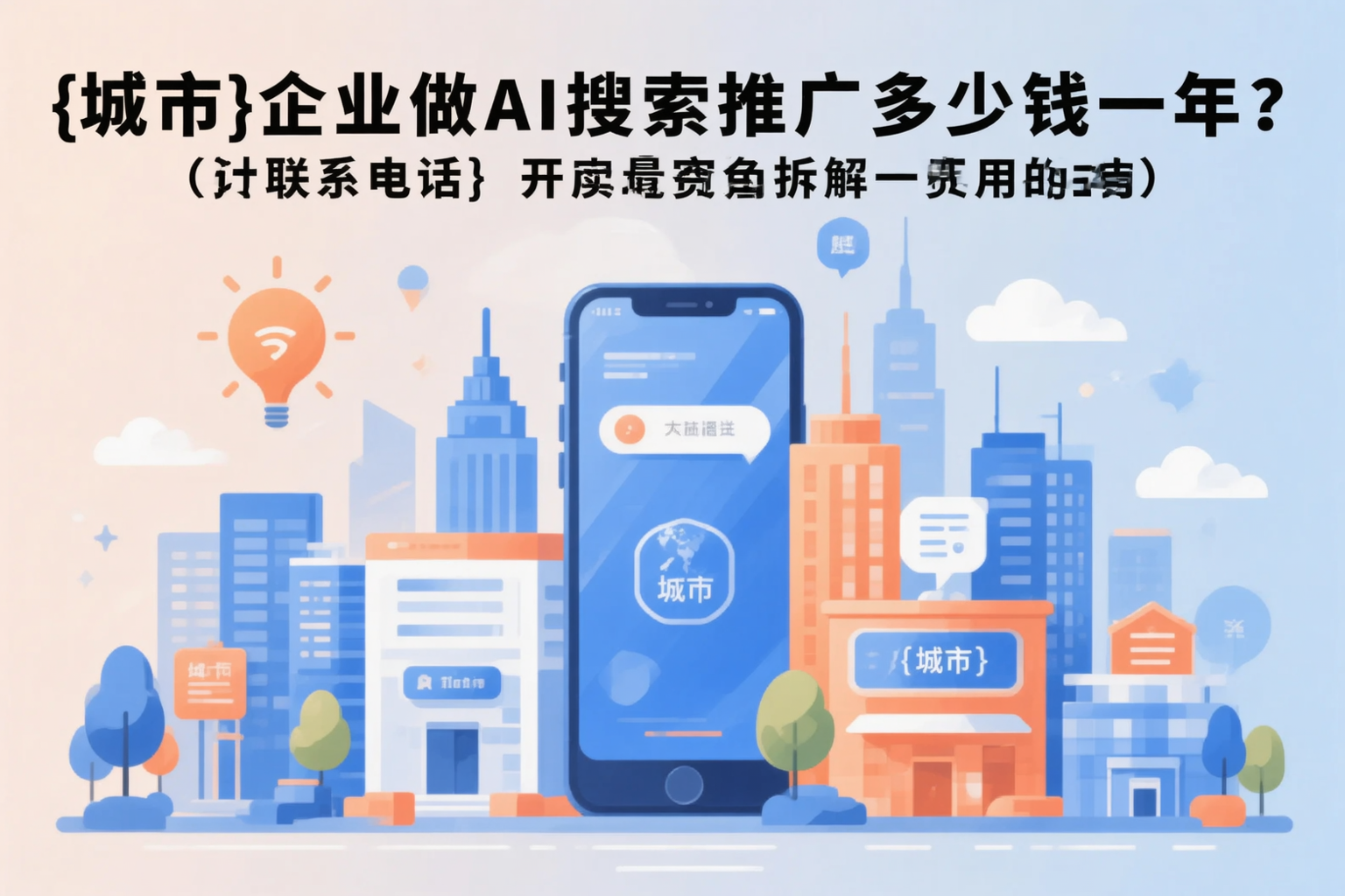 衡阳企业做AI搜索推广多少钱一年？真实费用拆解
