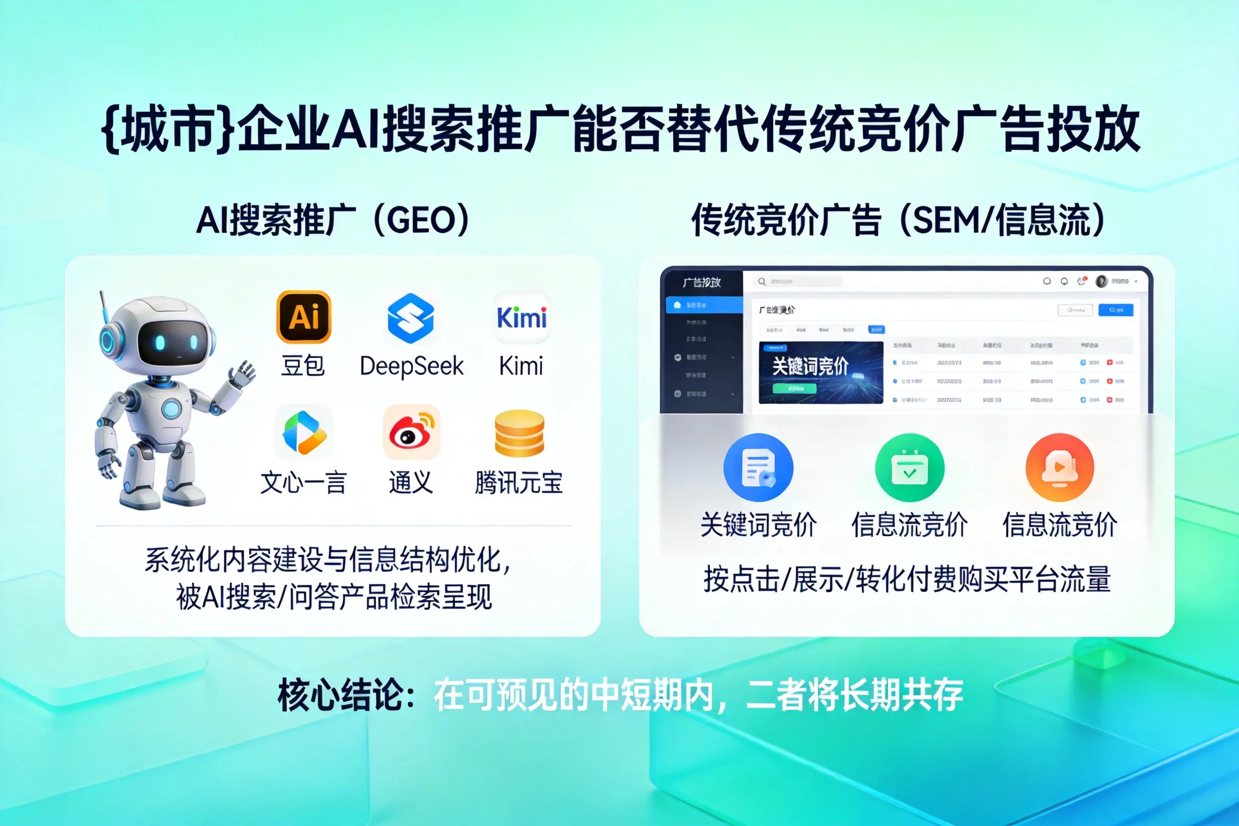 衡阳企业AI搜索推广能否替代传统竞价广告投放