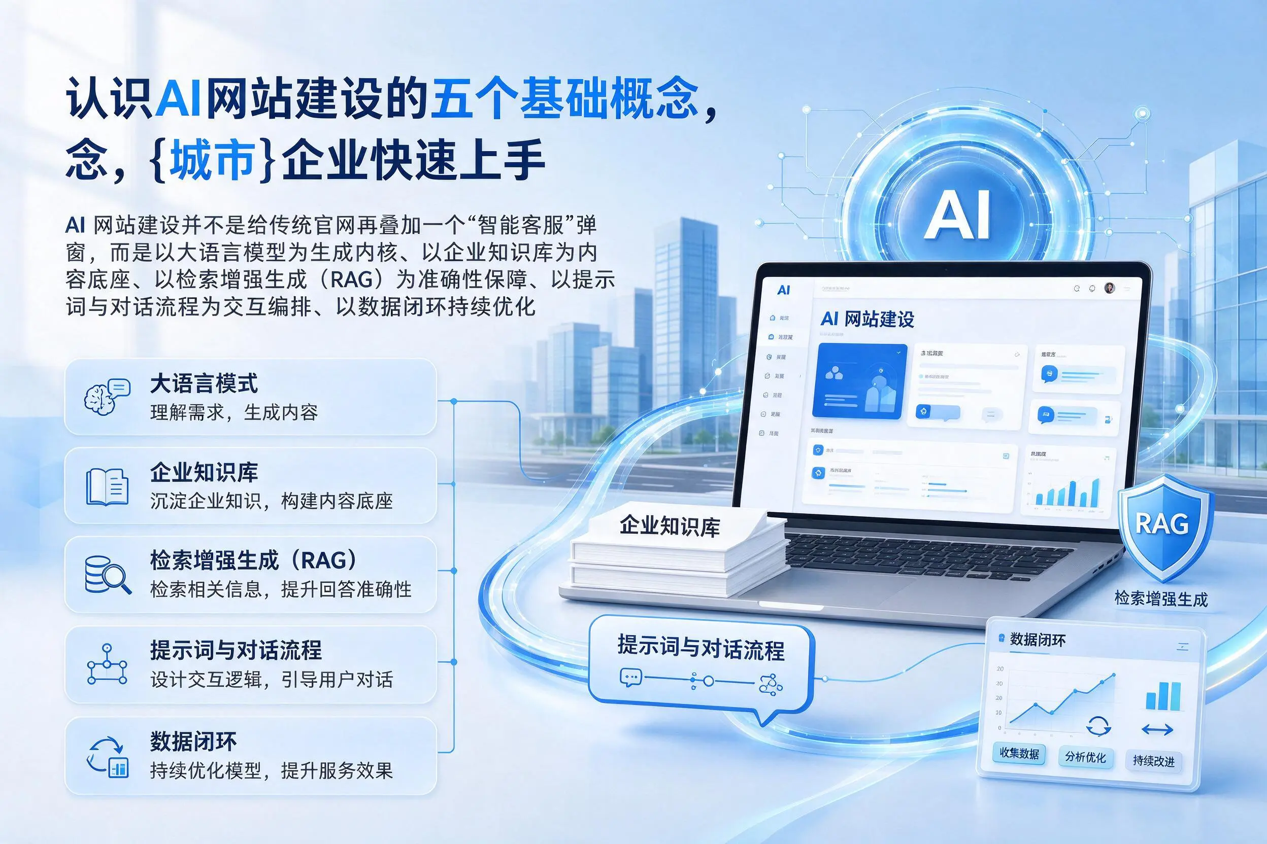认识AI网站建设的五个基础概念,衡阳企业快速上手