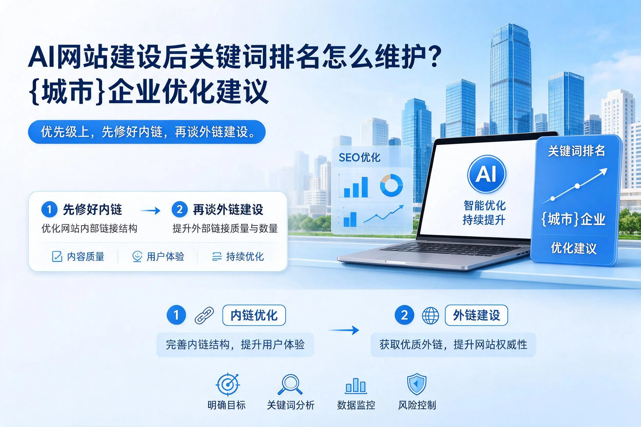 AI网站建设后关键词排名怎么维护？衡阳企业优化建议
