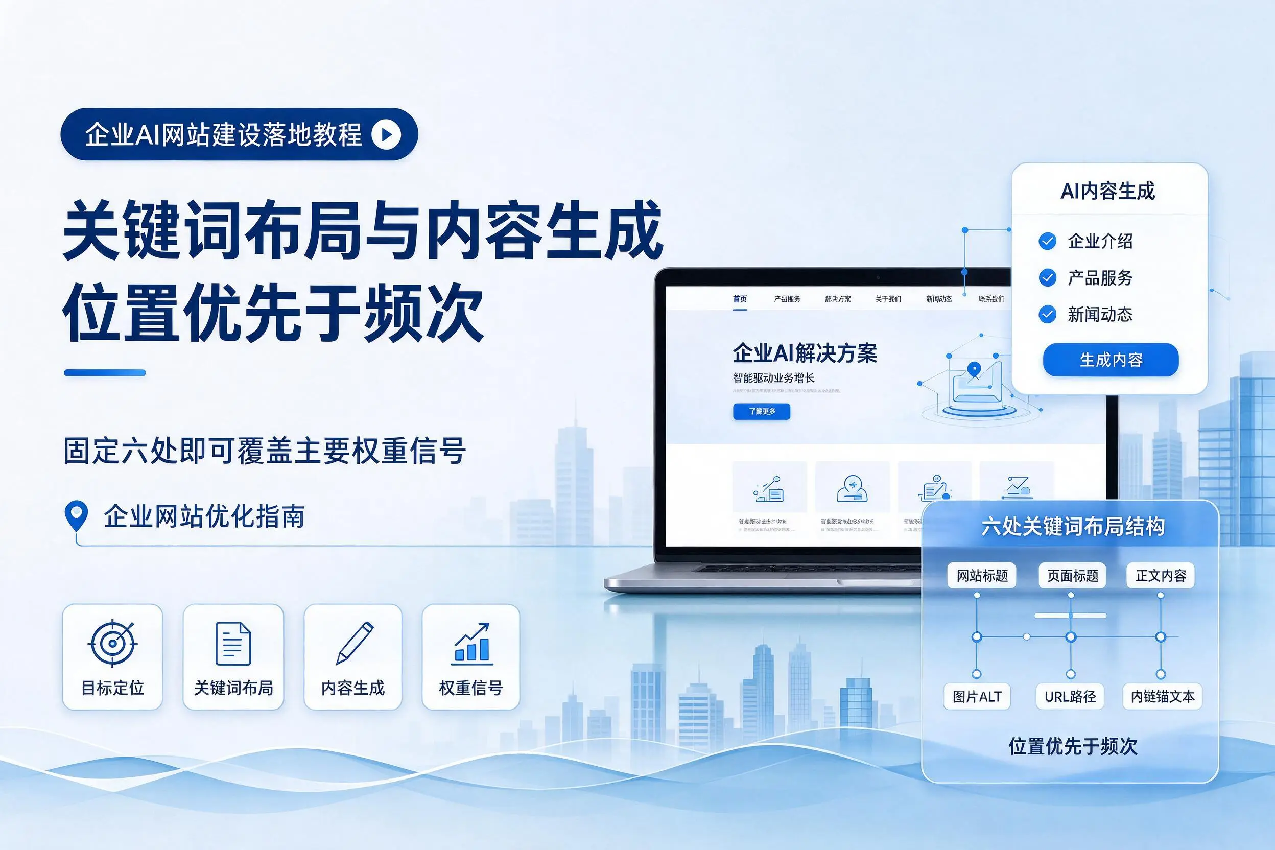 衡阳企业AI网站建设落地教程：关键词布局与内容生成