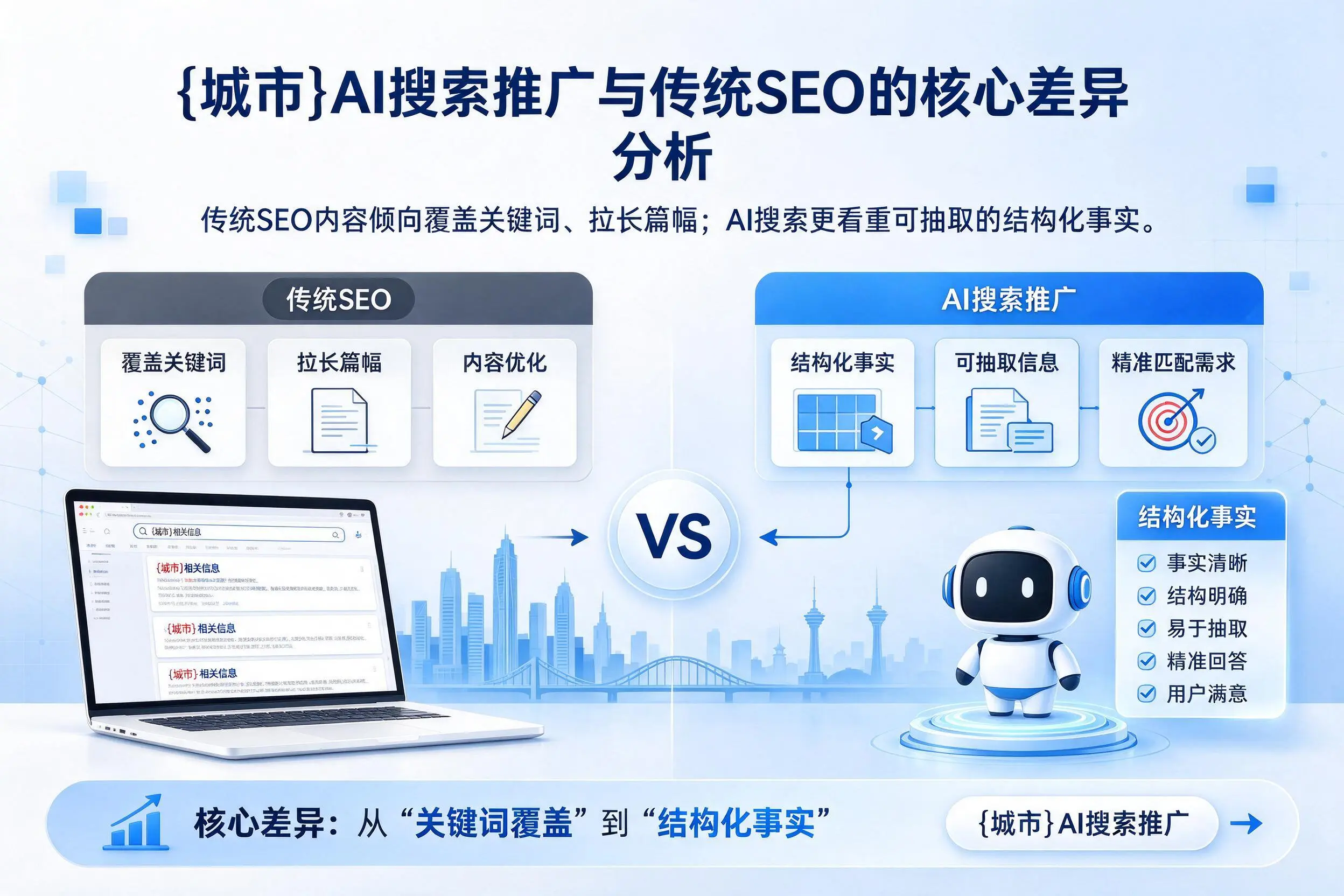 衡阳AI搜索推广与传统SEO的核心差异分析